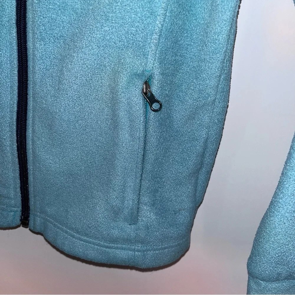 COLUMBIA Youth Girls Blue Full Zip Jacket Medium 10/12